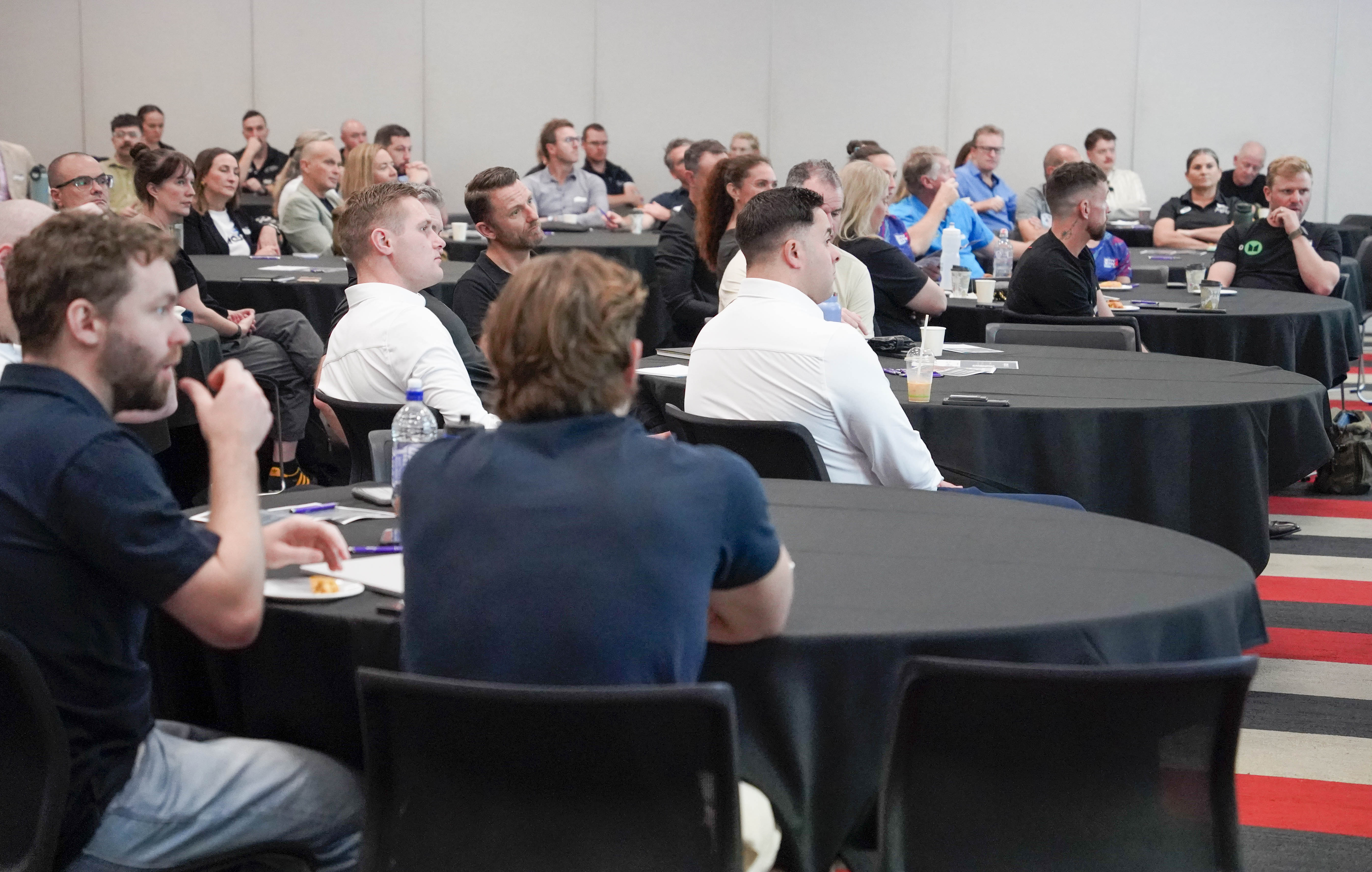 Delegates attending a session at the AMPSEA Conference